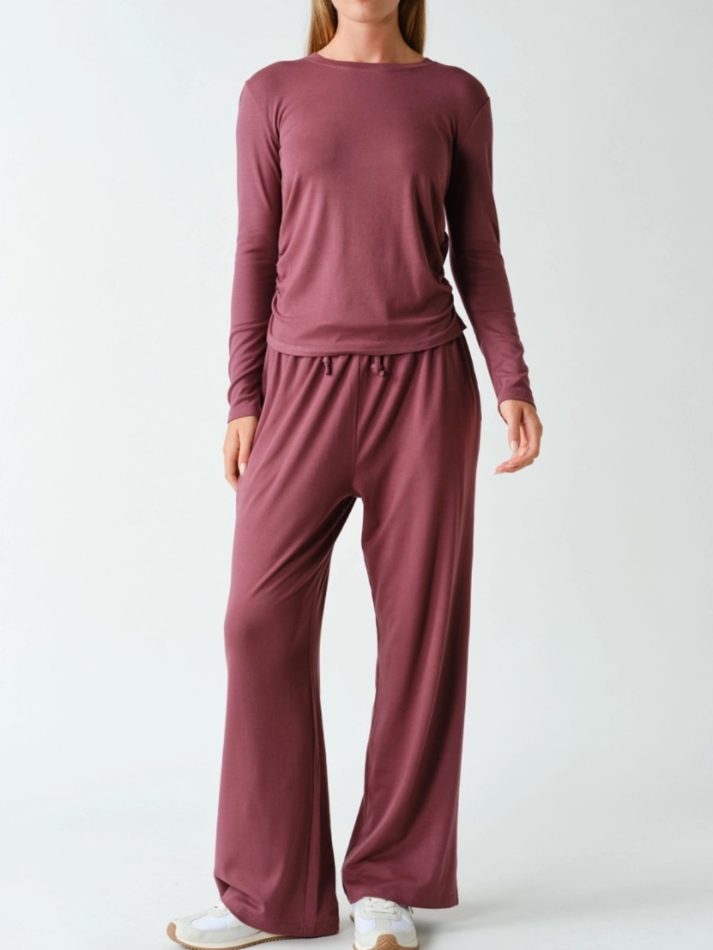 324 - Rose Soft Knit Lounge Set